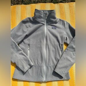 Patagonia Gray Full-Zip Sweatshirt